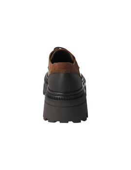 Zapato mujer Elvio Zanon negro/marrón