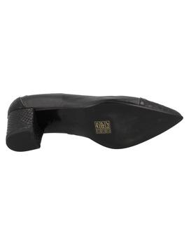 Zapato mujer Platino negro