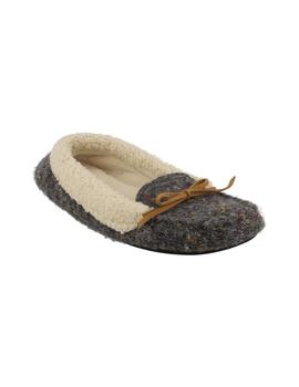 Zapatilla de casa Dearfoams gris
