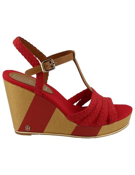 Sandalias tommy on sale rojas