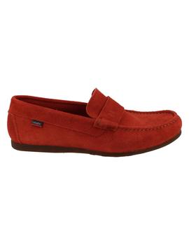 Mocasín hombre Callaghan rojo