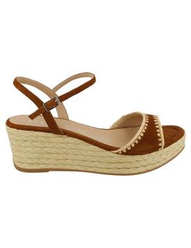 Sandalia mujer Unisa marrón