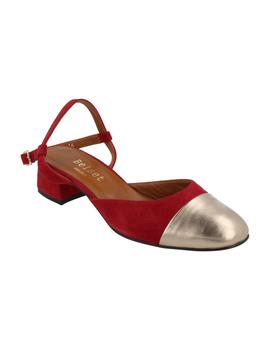 Zapato mujer Belset rojo