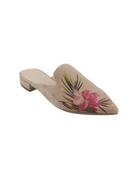 Mule mujer Hispanitas flor nude