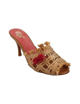 Sandalia mujer Uad Medani ocre