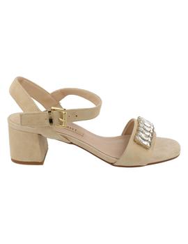 Sandalia mujer Humat beige