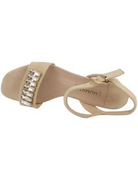 Sandalia mujer Humat beige