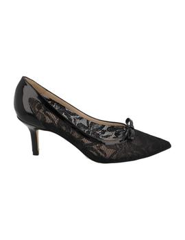 Zapato mujer CX negro encaje