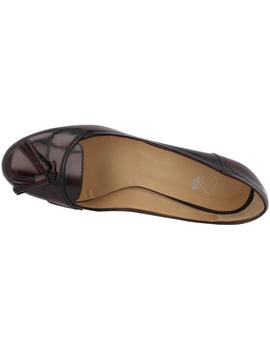 Zapato mujer CX burdeos