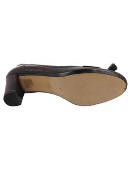 Zapato mujer CX burdeos