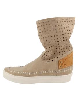 Botín mujer Turai beige