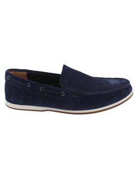 Mocasín hombre Clarks Morven azul marino