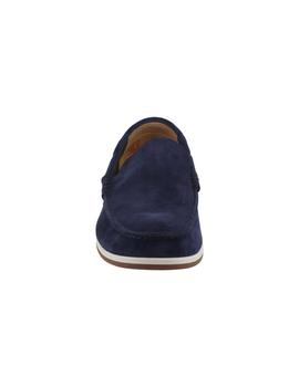 Mocasín hombre Clarks Morven azul marino