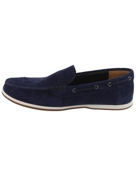 Mocasín hombre Clarks Morven azul marino