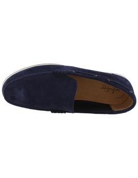 Mocasín hombre Clarks Morven azul marino