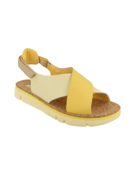 Sandalia mujer Camper TWS amarilla