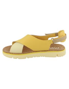 Sandalia mujer Camper TWS amarilla