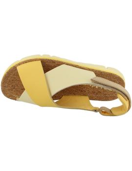 Sandalia mujer Camper TWS amarilla