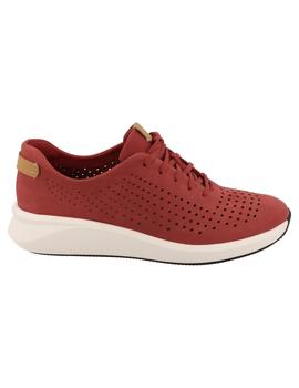 Deportivo mujer Clarks Un Rio Tie rojo