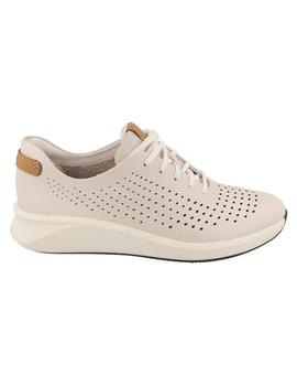 Deportivo mujer Clarks un Rio Tie blanco
