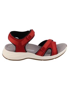 Sandalia mujer Clarks Solan Drift roja