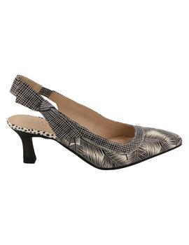 Zapato mujer Hispanitas Paris negro/beige