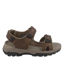 Sandalia hombre Skechers Tresmen Hirano marrón