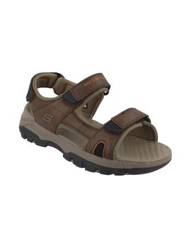 Sandalia hombre Skechers Tresmen Hirano marrón