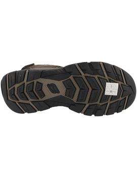 Sandalia hombre Skechers Tresmen Hirano marrón