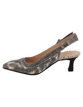 Zapato mujer Hispanitas Paris negro/beige