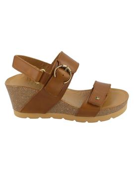 Sandalia mujer Panama Jack Velvet camel