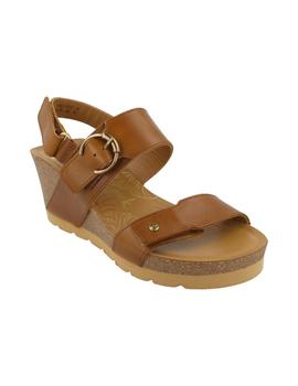 Sandalia mujer Panama Jack Velvet camel