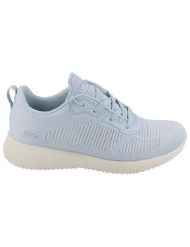 Deportivo mujer Skechers celeste