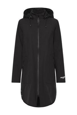 Chaqueta mujer Ilse Jacobsen Rain128 negra