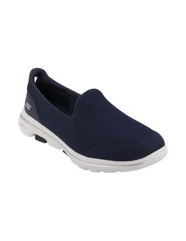 Mocasín mujer Skechers Go Walk azul