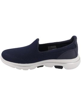 Mocasín mujer Skechers Go Walk azul