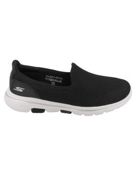 Mocasín mujer Skechers Go Walk negro