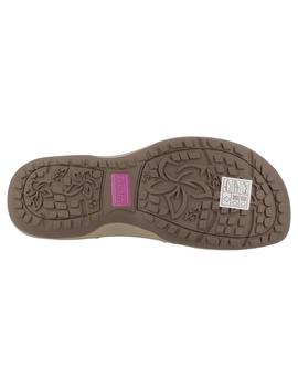 Sandalia mujer Skechers Reggae Slim beige