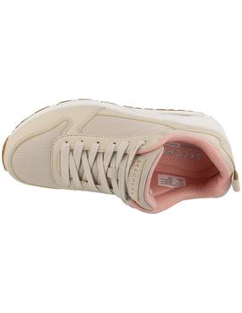 Deportivo mujer Skechers Uno Inside beige