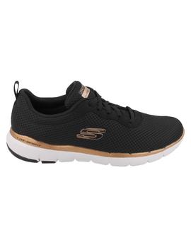 Deportivo mujer Skechers Flex Appeal negro