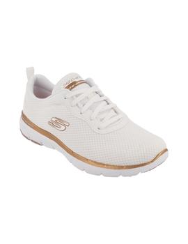 Deportivo mujer Skechers Flex Appeal blanco