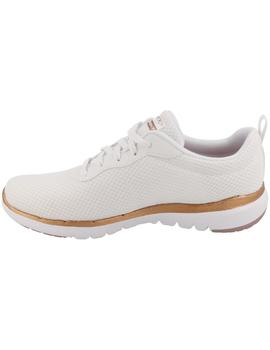 Deportivo mujer Skechers Flex Appeal blanco