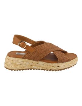 Sandalia mujer Francesco Milano camel