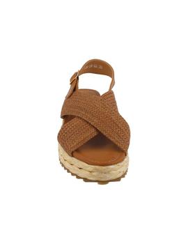 Sandalia mujer Francesco Milano camel