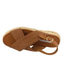 Sandalia mujer Francesco Milano camel