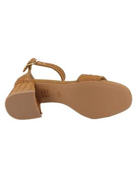 Sandalia mujer Francesco Milano camel