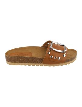 Sandalia mujer Francesco Milano camel