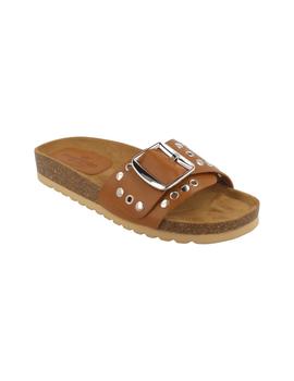 Sandalia mujer Francesco Milano camel