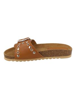 Sandalia mujer Francesco Milano camel