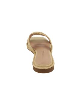 Sandalia mujer Francesco Milano beige